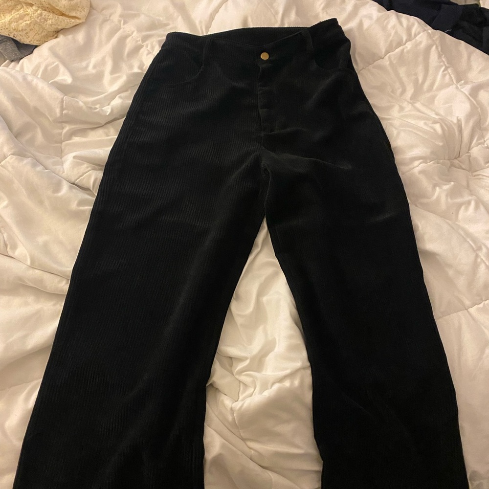 Black Corduroy pants